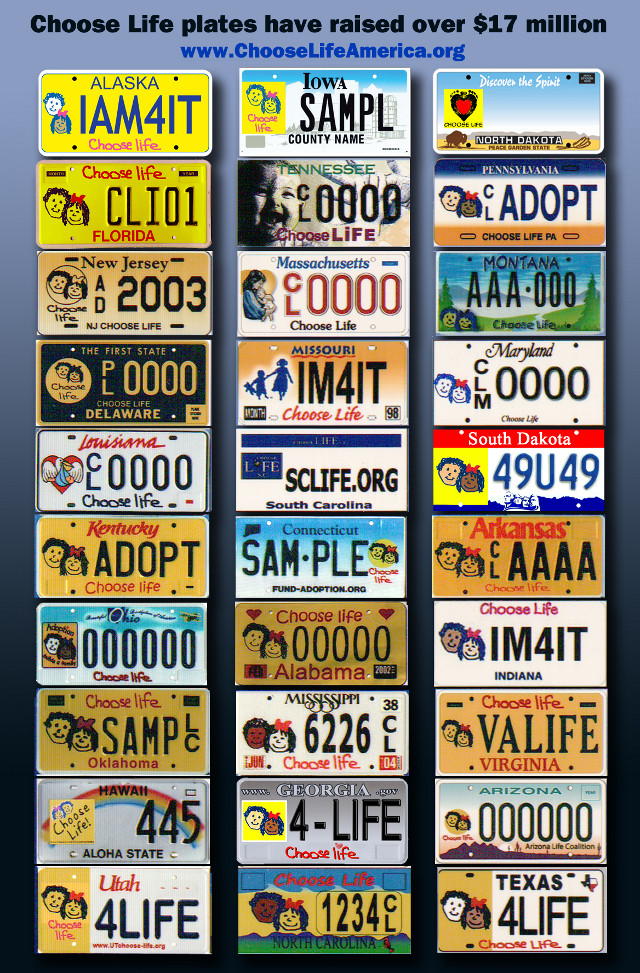 State license plates